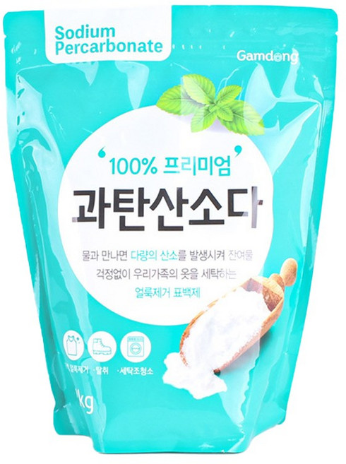 PW 과탄산소다 얼룩제거 세탁세제 2kg 표백제 청소, 1개