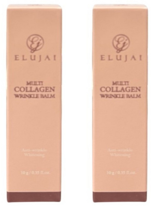 [3개/1세트]엘루자이 콜라겐 링클밤 나드리 필수 홈쇼핑 멀티밤 10ml, 10g, 2개