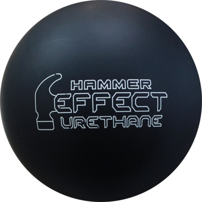 햄머 - 이펙트 블랙 솔리드 우레탄 볼링공 볼링볼 소프트볼 훅볼 볼링용품, 6.8kg(15파운드), 1개