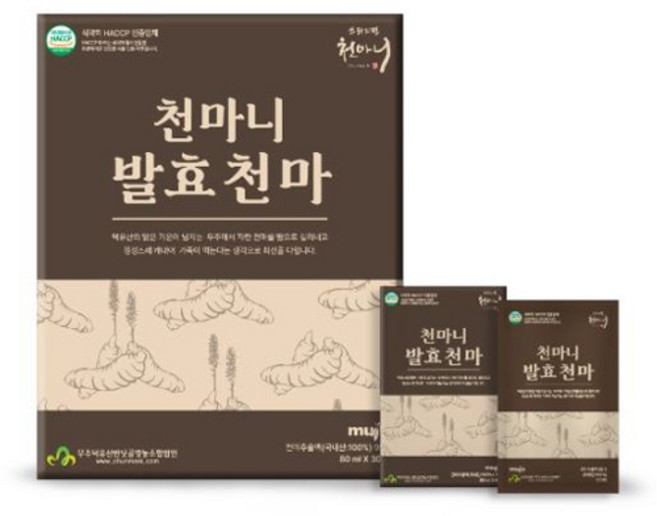 천마니 발효천마 80ml X 30포, 2.4L, 2박스
