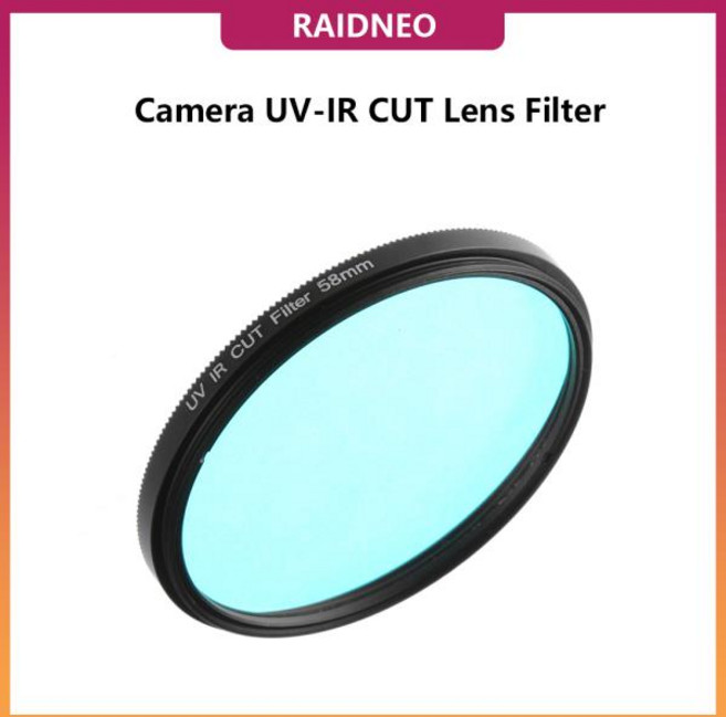 카메라 UV-IR 컷 필터 4649525562677282mm 적외선 Pass X-Ray 보호 렌즈 Sony Canon Nikon, 02 52mm, 1개