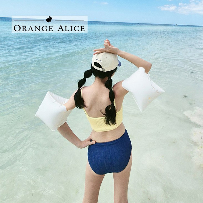 국내생산/부력강화/고강도 오렌지앨리스 프리미엄 암튜브 팔튜브, 마쉬멜로우크림