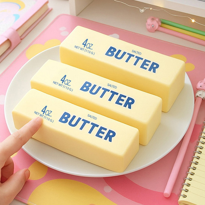 4000 말랑 버터 스트레스볼 1개 랜덤 - 말랑이 핸드토이 스트레스해소 주물럭 학원 마켓데이