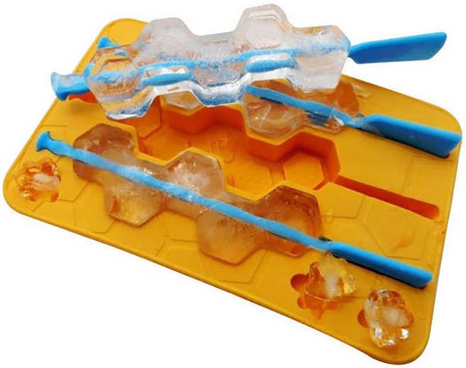 28종 펀펀 실리콘 얼음틀 원터치 왕볼 아이스 트레이 막대 몰드, 22_큐브스틱