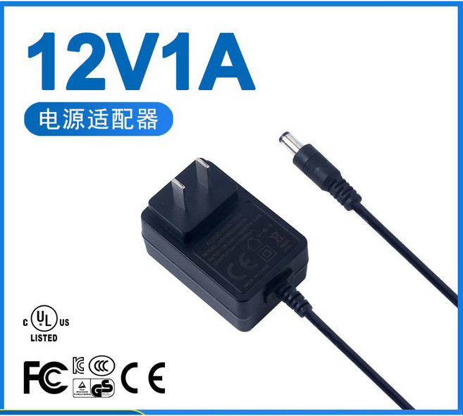 12V 1A 變壓器 電源供應器 - 1500mA電源IC 監視器/監控變壓器 安規認證, 1個, 3.5*1.35MM 12V1A 12W