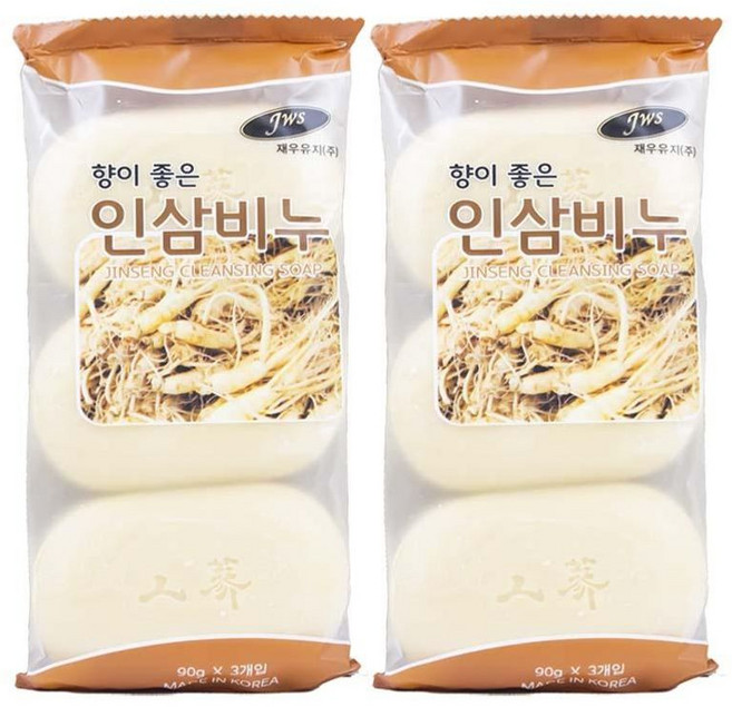 향이 인삼비누 좋은 90g 6개입 (1EA) 8920PCS