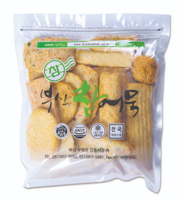 부산참어묵 부평깡통시장 직매장 일반모듬, 860g, 4개