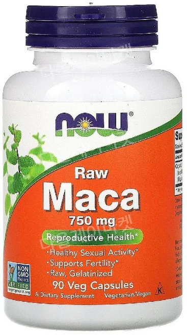 나우 마카 로우마카 오가닉 유기농 RAWMACA 90베지캡, 1개, 90정 - 쿠팡