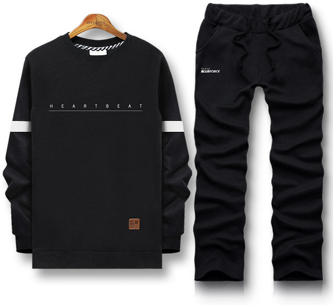 블루포스 렙링스 맨투맨 트레이닝 세트 츄리닝 [국내생산] 남자 운동복 빅사이즈 남성 트레이닝복