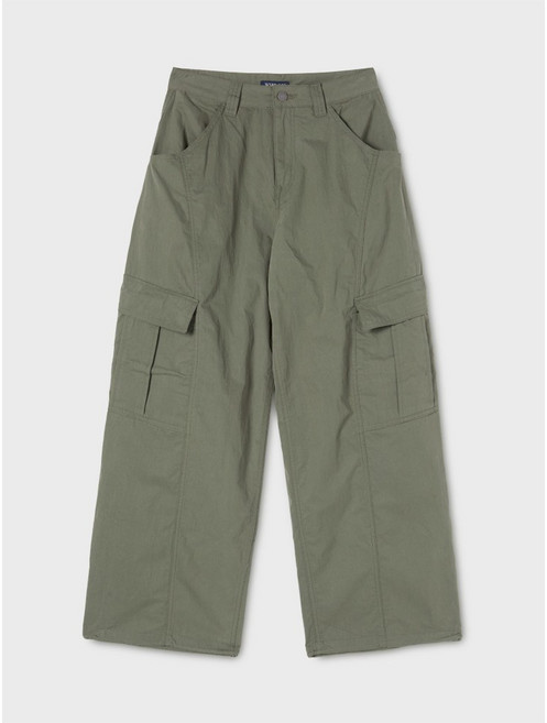 후아유 와이드 카고 팬츠 WHTAG2313F