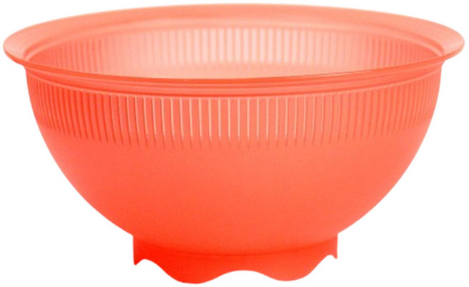 타파웨어 쌀바가지 쌀씻는 그릇 도구 볼 쌀함박, 1개, 주황