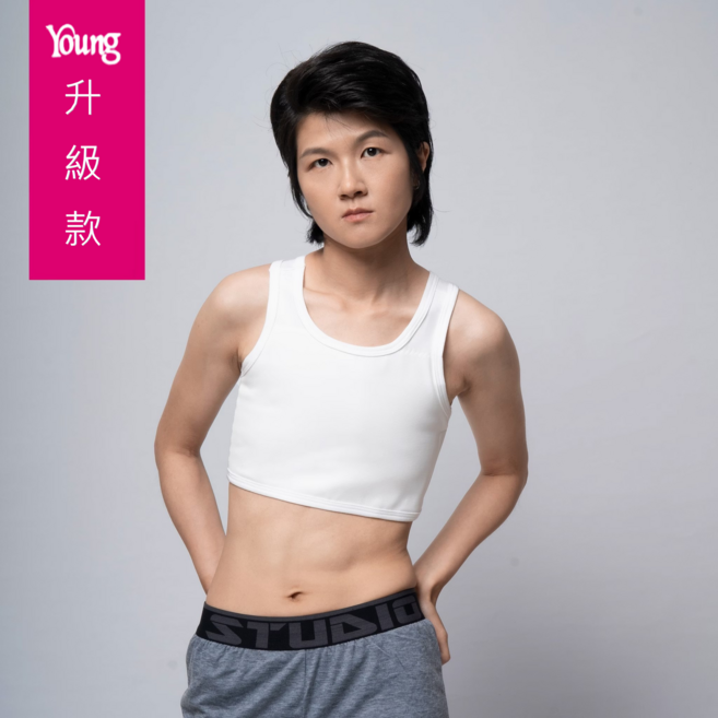 【T-STUDIO】Young 升級 平價系列 專為學生及小資族設計 黏式半身束胸內衣
