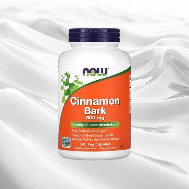 나우푸드 시나몬 바크 600mg 240캡슐 폴리페놀 시눌린 실론 Cinnamon Bark, 1개, 240정 - 쿠팡