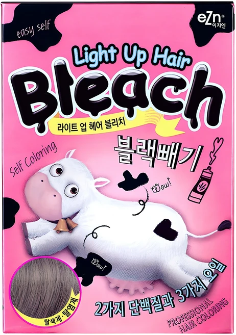 eZn 라이트업 헤어블리치 블랙빼기 탈색제, 160g, 1개 - 쿠팡