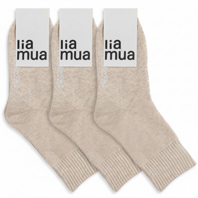 리아무아 겨울 순면 기모 양말