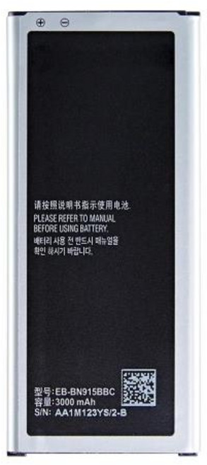 호환 EB-BN915BBC 배터리 삼성 갤럭시 노트 엣지 N9150 N915F/D N915K/L/SN915V/G NFC 없음 3000mAh