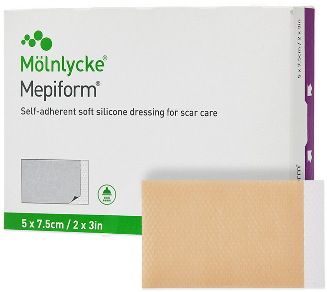 멘리케 메피폼 방수가능 실리콘 겔 시트 5p, 1개