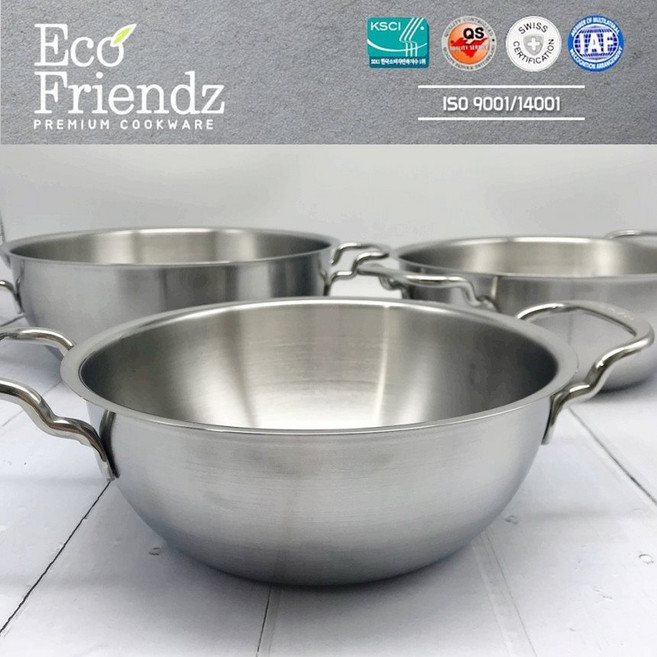 리빙아트 인덕션(IH) 스텐 매운탕/국수전골 샤브냄비 오뎅탕 냄비 가정용 식당용, 1개