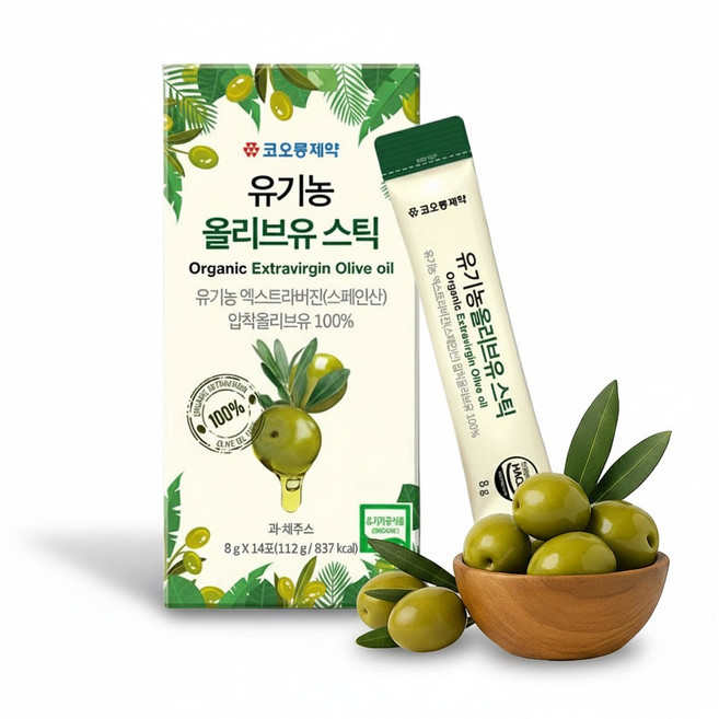 유기농 올리브오일 스틱 엑스트라버진 스페인산, 1개