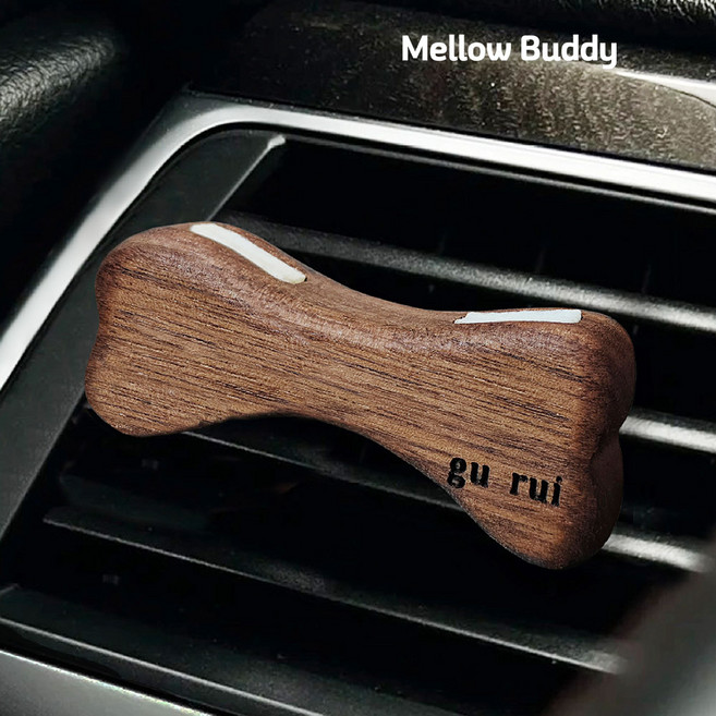 멜로우버디 우드형차량 디퓨저, 1개, 뼈다귀