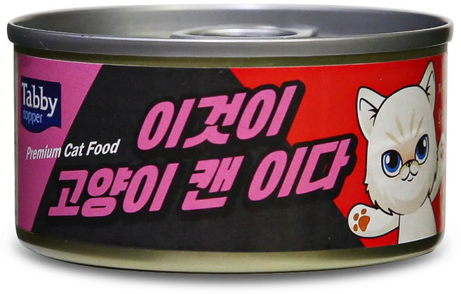 테비 이것이 고양이 캔이다 길냥이 캔 24개 1박스, 85g, 치킨연어