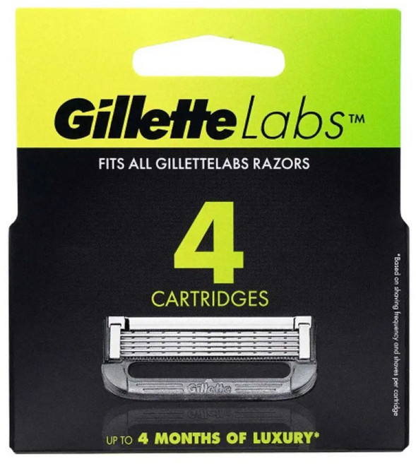 질레트 랩스 면도날 4개입, 1개