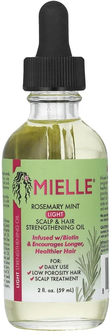 몸관리하세요 겨울입니다 Mielle 가벼운 두피 및 모발 강화 오일 로즈메리 민트 59ml(2fl oz) 특별관리진행, Mielle가벼운두피및모발강화오일로즈메리민트59ml2f - 쿠팡
