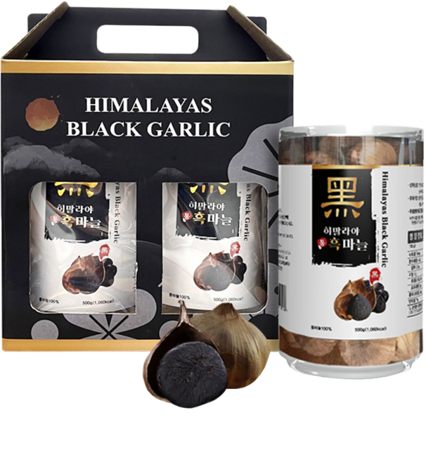히말라야 통 흑마늘, 500g, 2개