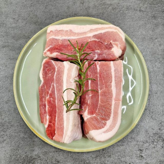 국내산 한돈 냉장 통삼겹, 1개, 1kg