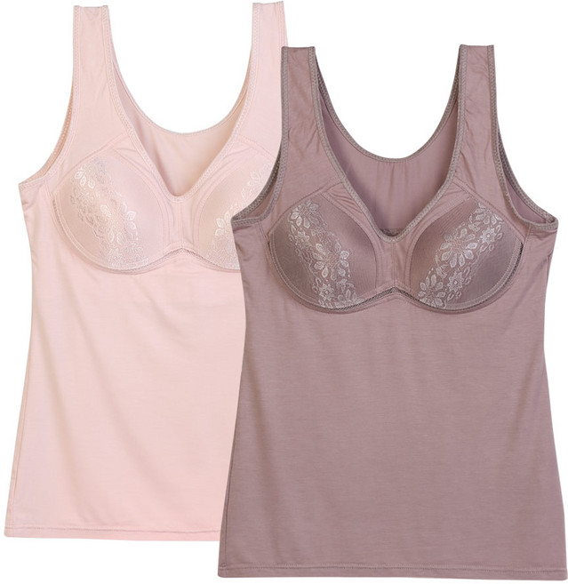 모달 브라런닝 자연섬유 노와이어 몰드 캡브라런닝 여름 나시 여성빅사이즈