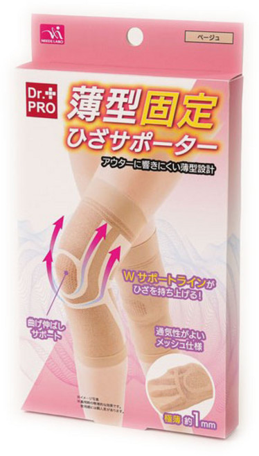 닥터프로 초박형 무릎보호대 무릎아대 무릎밴드 일본수입, 1세트