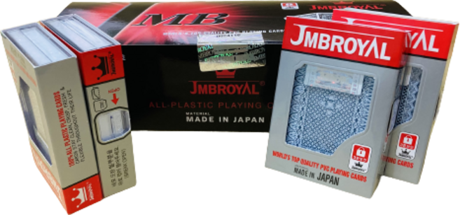 JMBROYAL 사기방지 3중보안 똑딱이 제이엠비로얄 트럼프카드 12개 1박스, 1개