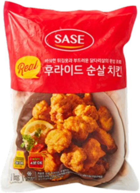 사세 리얼 후라이드 순살치킨1kg, 1kg, 29개