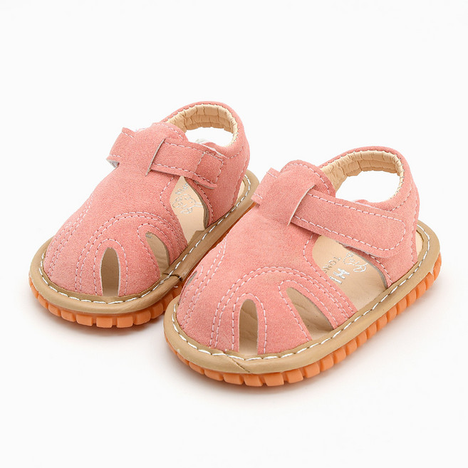 아기 베이직 삑삑이샌들 삑삑이신발 소리나는신발 걸음마신발 유아샌들 아기샌들