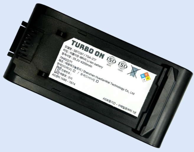 삼성 무선청소기 비스포크 제트 VCA-SBTA95 대용량 호환 배터리팩, 1개, 용량 4200mAh