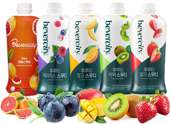 세미 후루티 딸기 스무디 1800g, 1.8kg, 1개