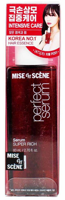 미장센 퍼팩트 슈퍼리치 세럼 80ml 극손상모 집중케어(556194), 단품, 1개, 1g
