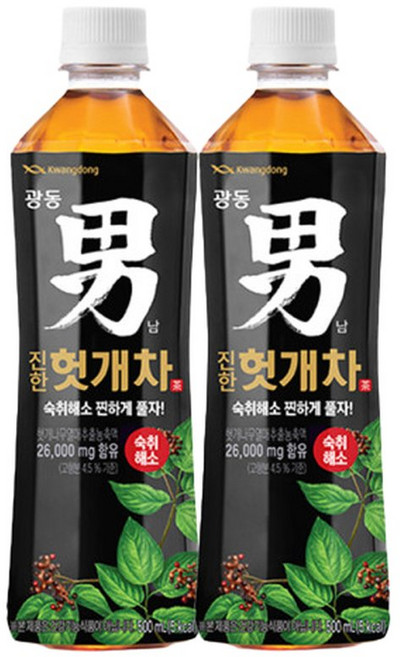 진한 헛개차 500ml x 20개