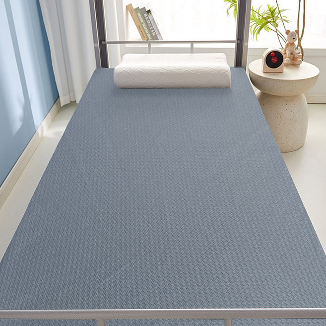 TUTOGO 單人床墊 90*186cm 記憶海綿床墊 高彈性可折疊, 灰色