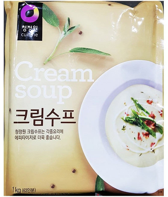 선제 [선제] 크림스프 (대상 1K) X 10, 1kg, 1개