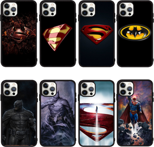 슈퍼맨 과 배트맨 콜라보 어린이 휴대폰케이스 아이폰13미니 X커버5 G525 S24 S24울트라 S23 S23울트라 S22 S22울트라 S21 S21울트라 S23FE S24FE