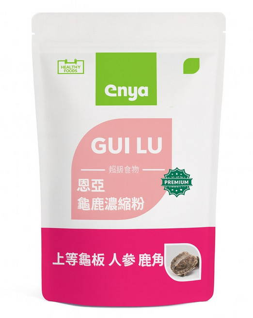 enya 恩亞 龜鹿二仙膠粉 人蔘枸杞黃精, 1個