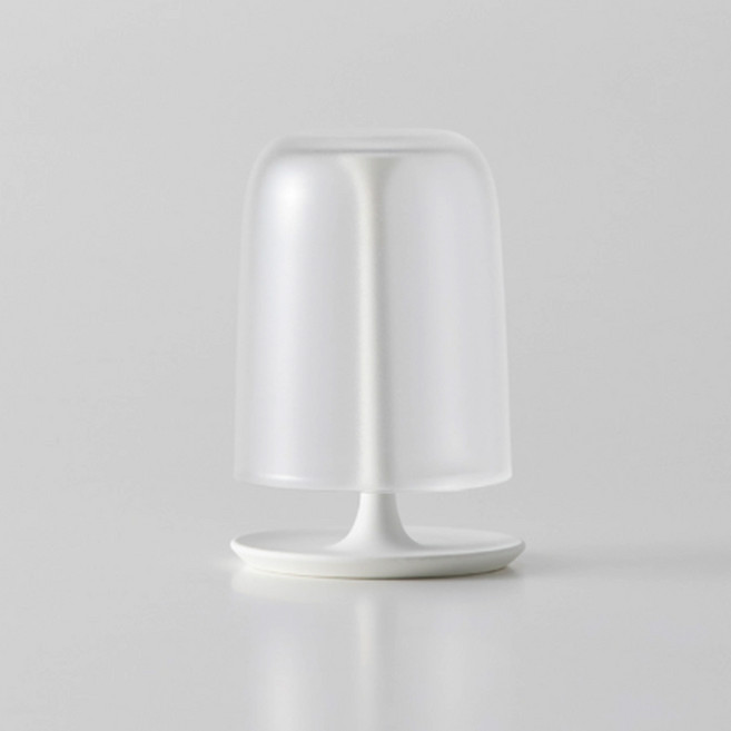 [라미스홈] 일본 MN 거꾸로 스탠드 양치컵 세트, 1개, 투명