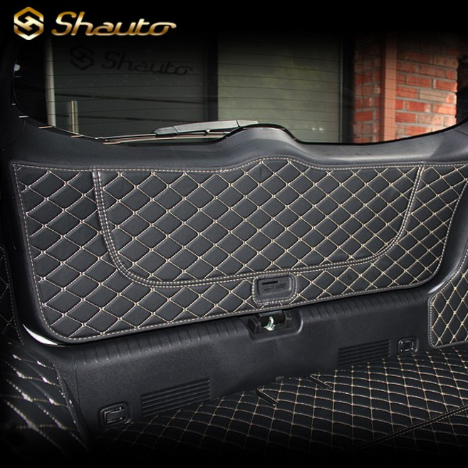 샤오토 GV80 GV70 GV60 트렁크 도어커버 / 도어매트, 블랙x블랙, 제네시스