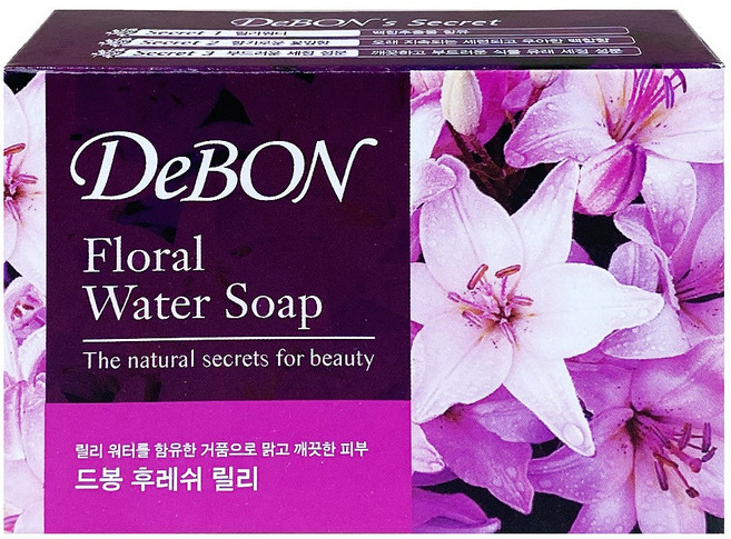 드봉비누 후레쉬 릴리향, 100g, 5개입