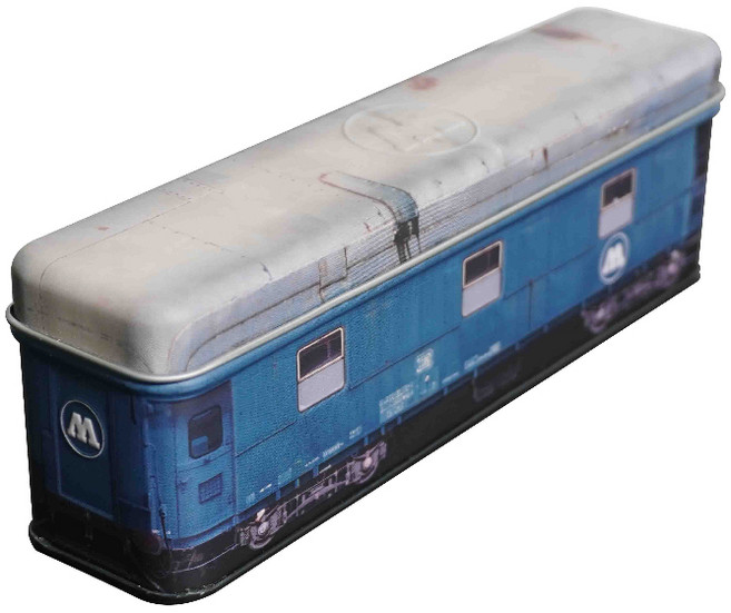 時代中西畫材 德國MOLOTOW 小火車鐵製鉛筆盒 (限量), 1個