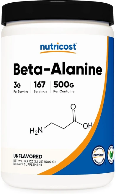 뉴트리코스트 베타-알라닌 파우더 500g 무맛, 1개 - 쿠팡