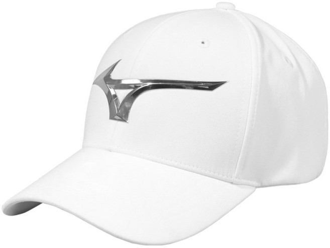 미즈노 투어 릴렉스 남성 골프모자-JIN, 화이트, 1개