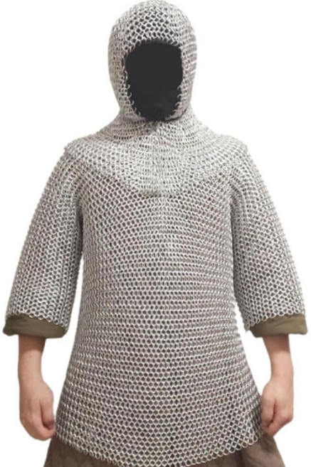 사슬갑옷 중세 병사 체인메일 기사 할로윈 코스튬 주문제작