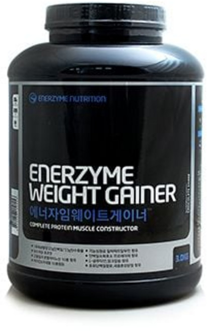헬스빌 에너자임 웨이트게이너 단백질 탄수화물 보충제 밀크초코맛, 1개, 3kg